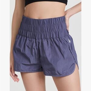Free People Purple The Way Home Shorts